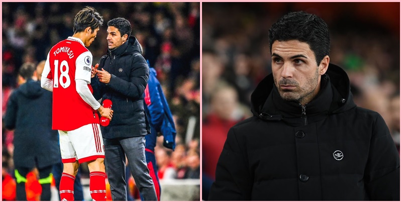 Mikel Arteta:’Tôi chưa từng chứng kiến Tomiyasu chuyền dở như vậy bao giờ’